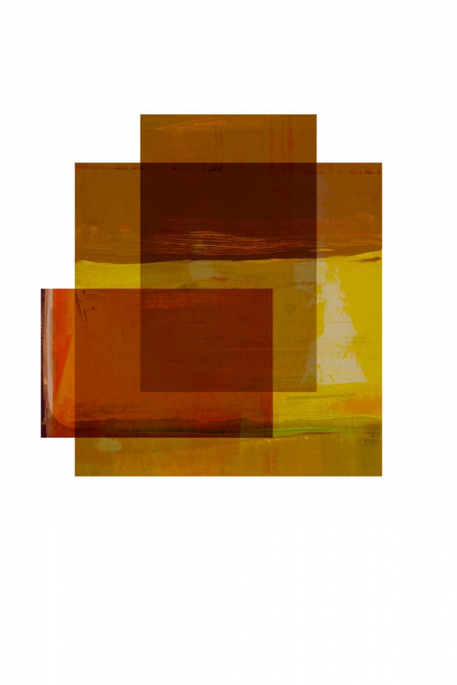 Layered Earth Tones by cartissi — canvas wall art