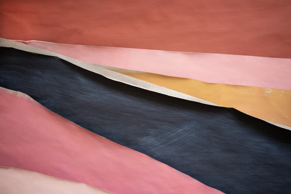 Layered Earth Tones by Cyrille Gulassa — canvas wall art