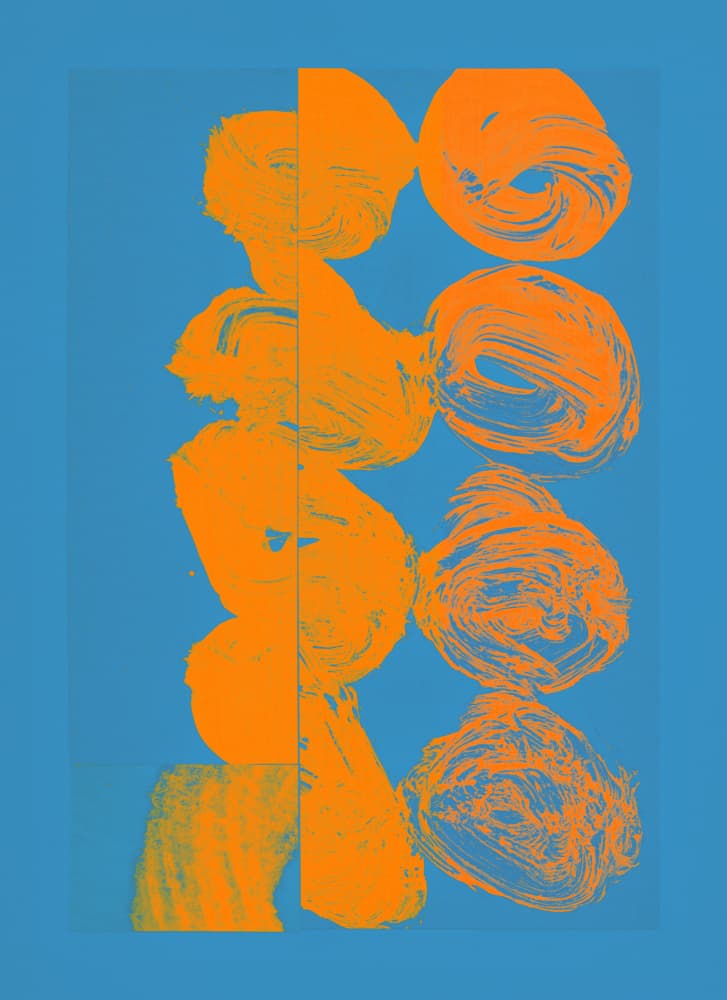 Vibrant Abstract Composition by Diana Jahns — canvas wall art