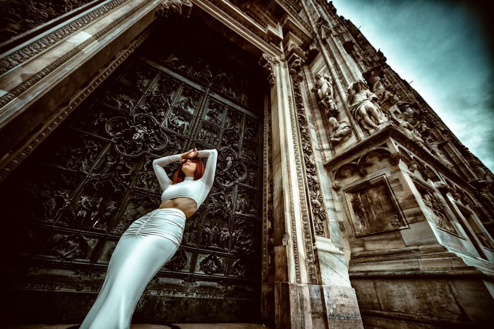Elegant Style Grand Architecture by Ruslan Bolgov — canvas wall art