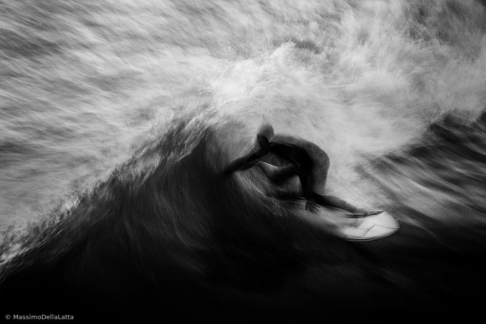 Charging Wave Surfer by Massimo Della Latta — canvas wall art