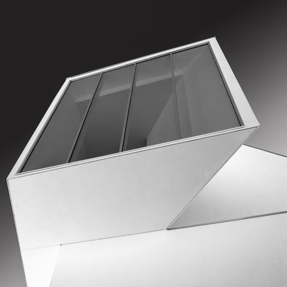 Modern Geometric Architecture by Luc Vangindertael (laGrange) — canvas wall art
