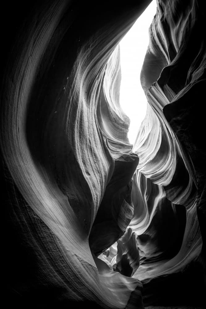 Flowing Canyon Light by Christoph Schaarschmidt — canvas wall art