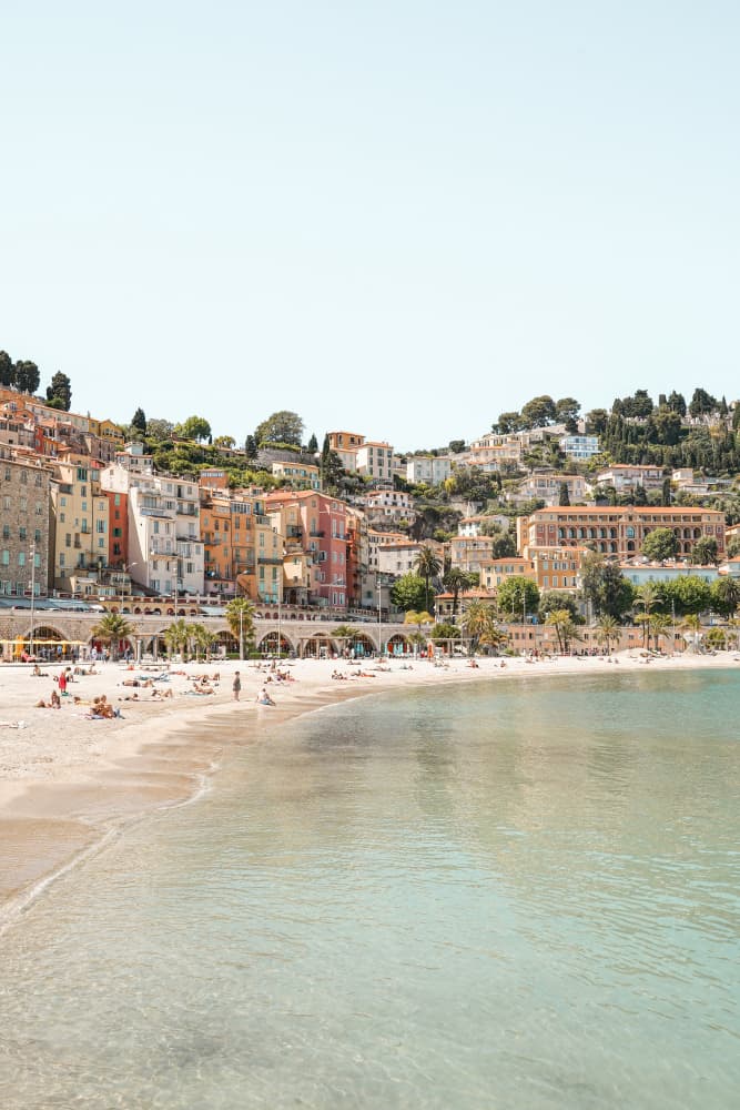 Sunny Mediterranean Coast by Henrike Schenk — canvas wall art