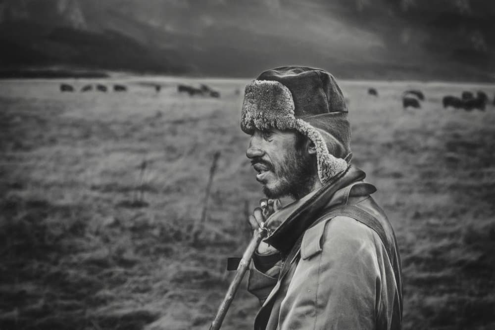 Nomadic Herder Portrait by Todor Tanev — canvas wall art