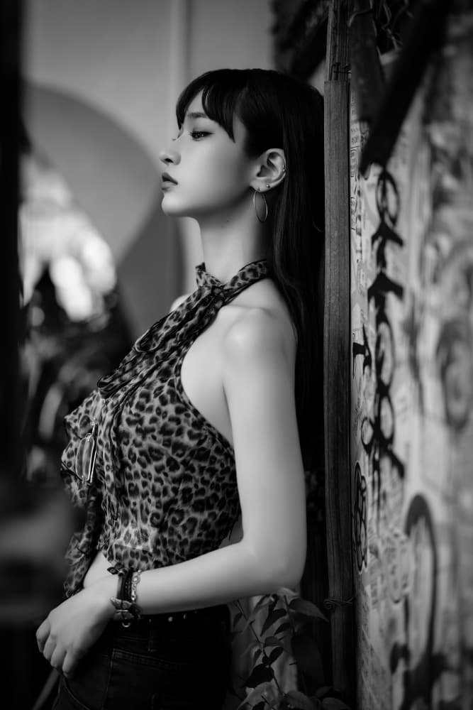 Chic Urban Profile by boss — canvas wall art
