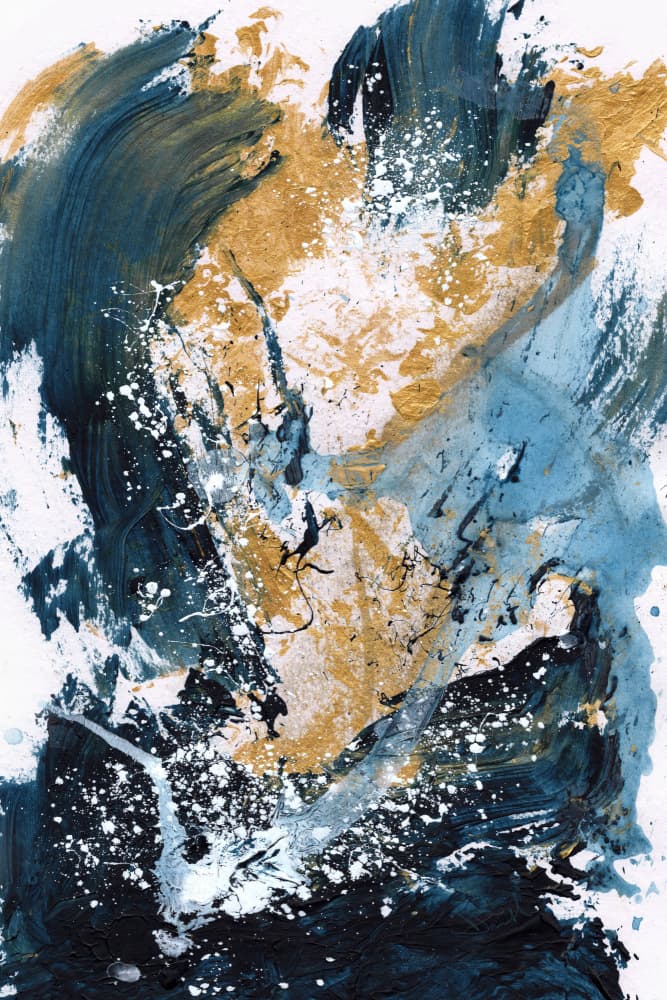 Golden Sea by Dan Hobday — canvas wall art