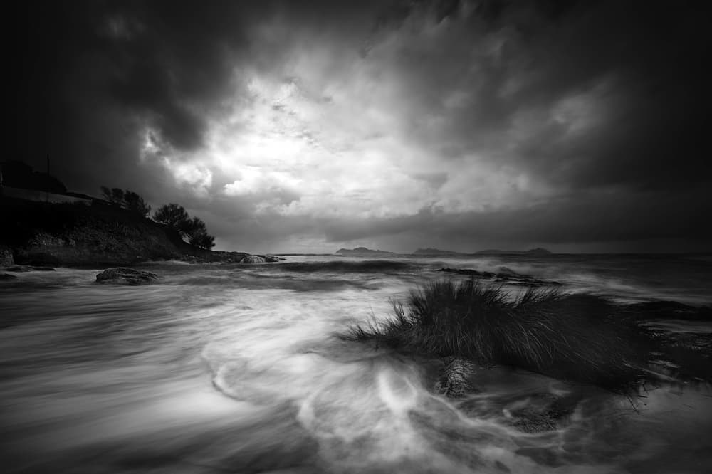 Moody Coastal Storm by Santiago Pascual Buye — canvas wall art