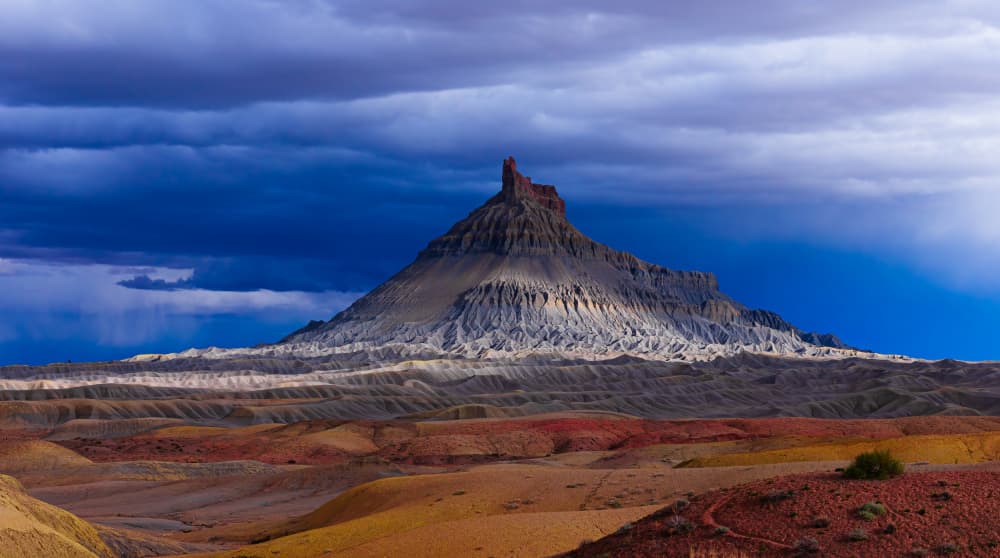 Majestic Desert Storm by Johnson Huang — canvas wall art
