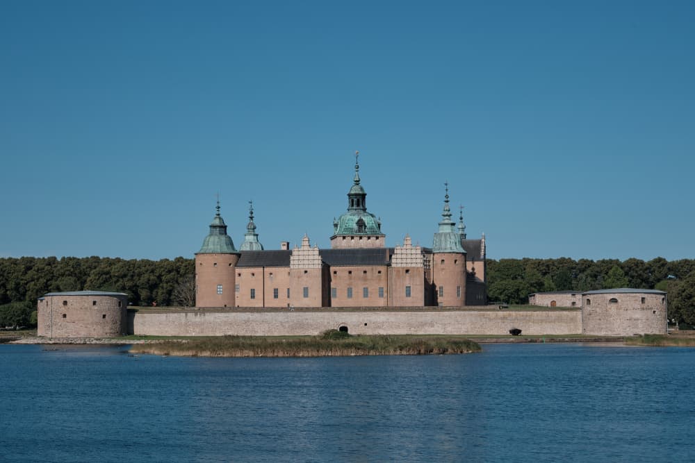 Historic Lake Castle by Geertjan Plooijer — canvas wall art