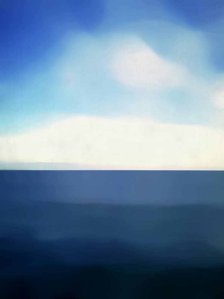 Calm Blue Horizon by Angelo Cerantola — canvas wall art