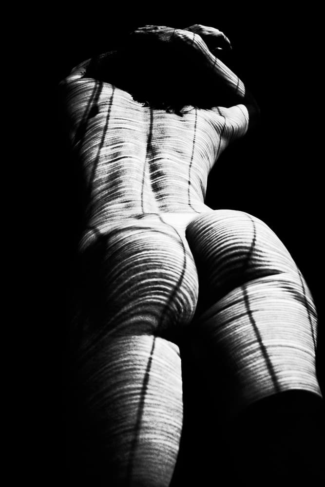 Abstract Body Lines by Mikhail Faletkin — canvas wall art