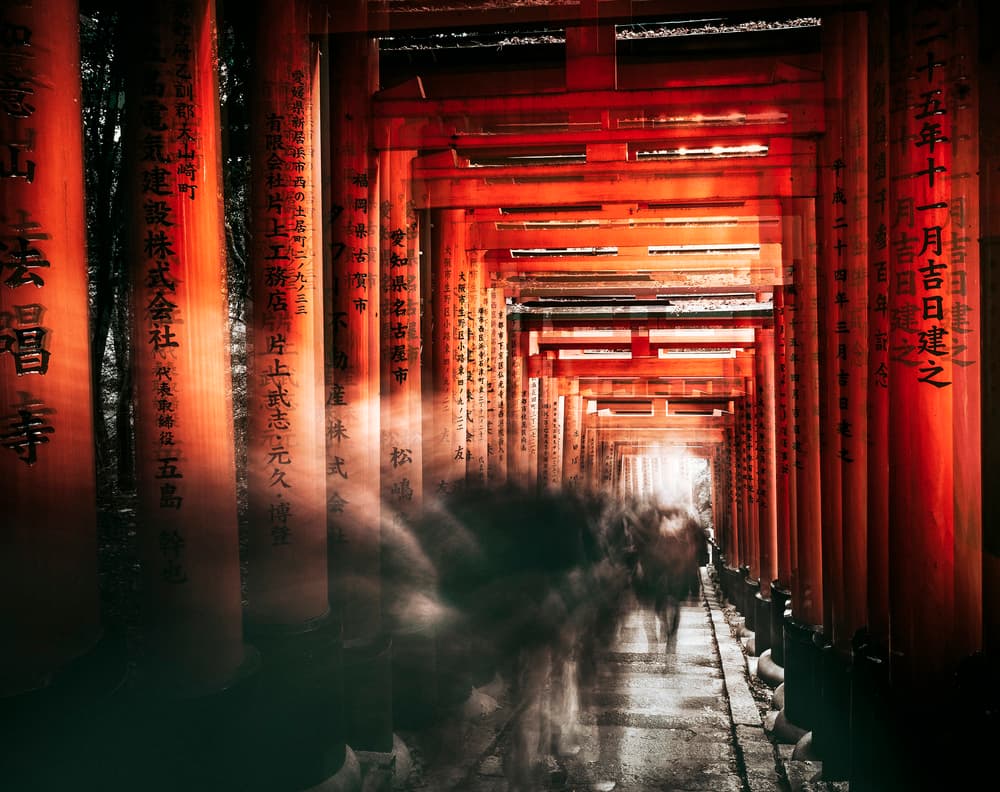 Japanese Spirit Path by Carmine Chiriacò — canvas wall art