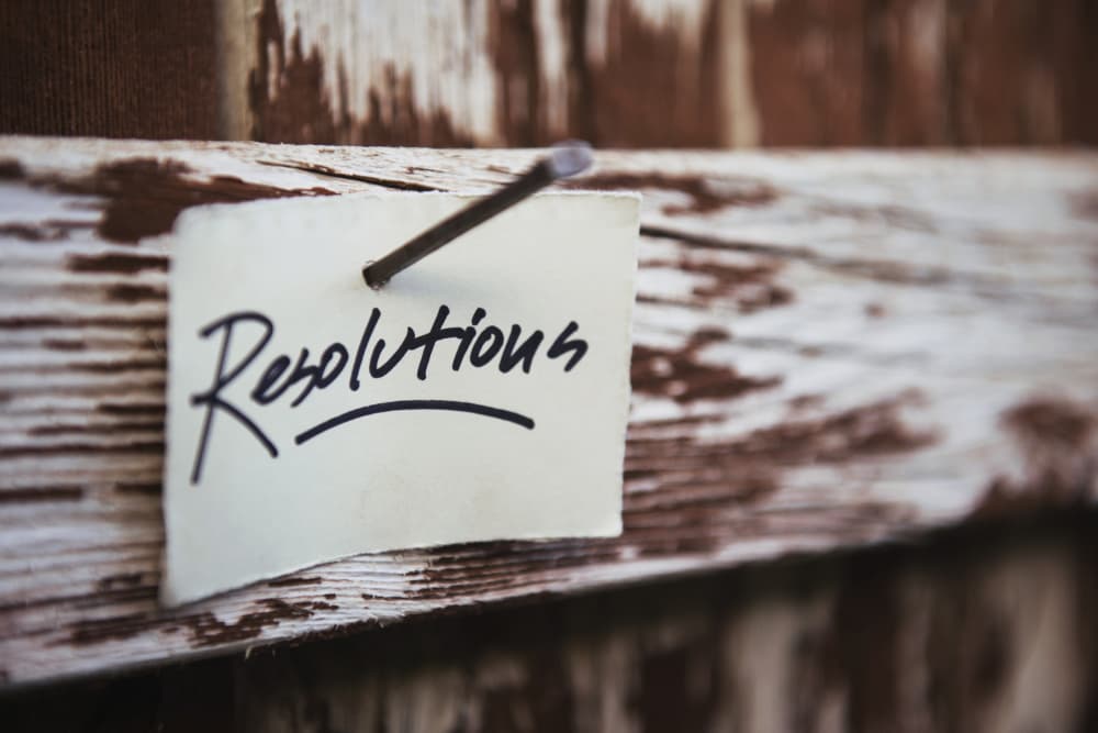 Fresh Start Resolutions by Tim Mossholder — canvas wall art