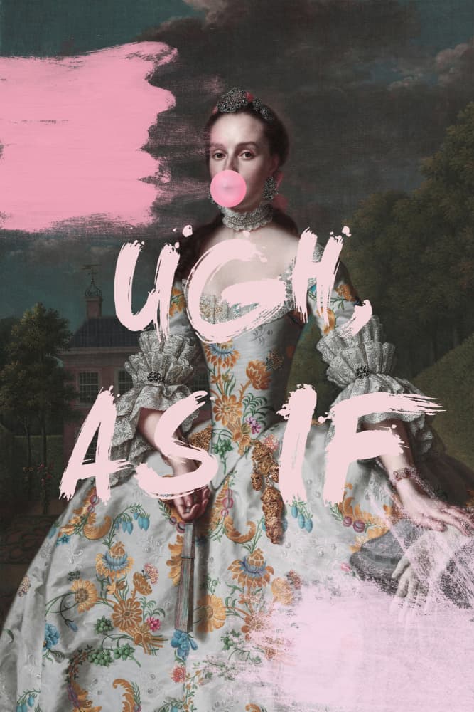 Ugh As If Lady by Talitha McQueen — canvas wall art
