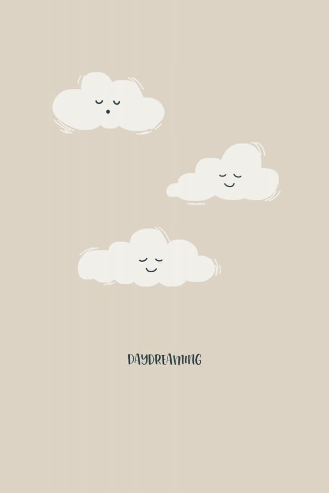 Cute Cloud Daydream by Alexandra Weise — canvas wall art