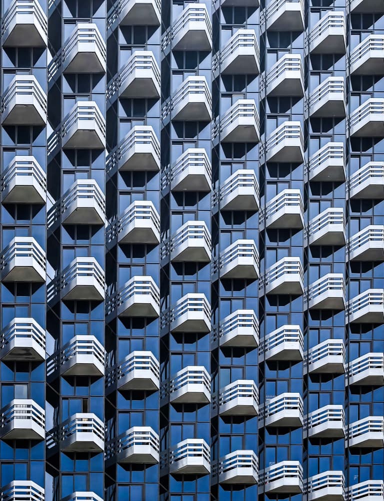 Modern Balcony Pattern by Arnon Orbach — canvas wall art