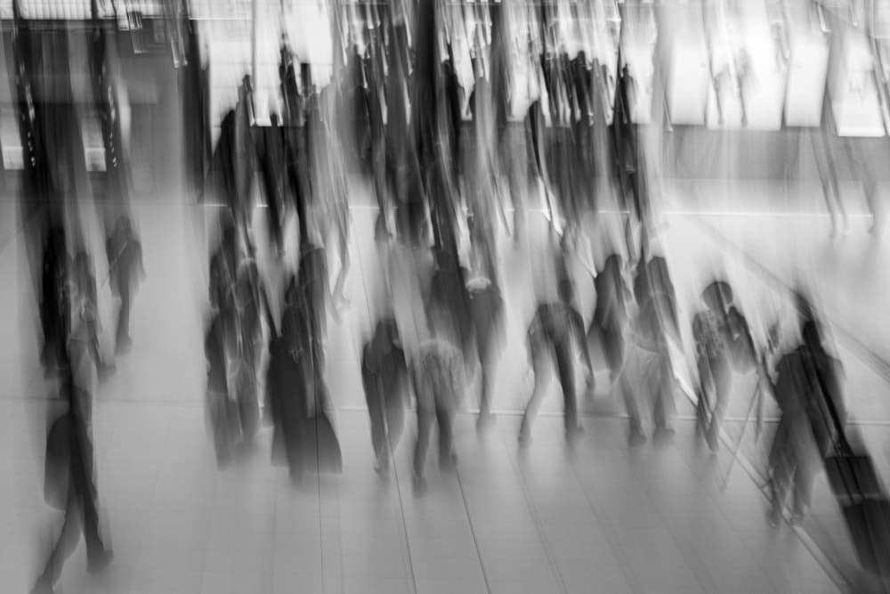 Urban Motion Blur by Fernando Coelho — canvas wall art