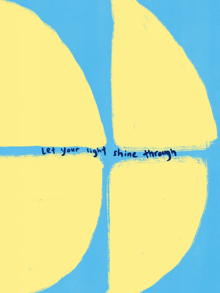 Let Your Light Shine by Little Dean — canvas wall art