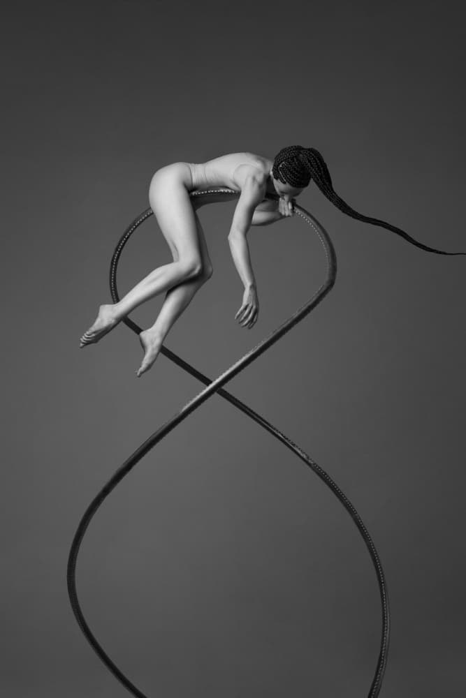 Graceful Nude Form by Natalya Sleta — canvas wall art