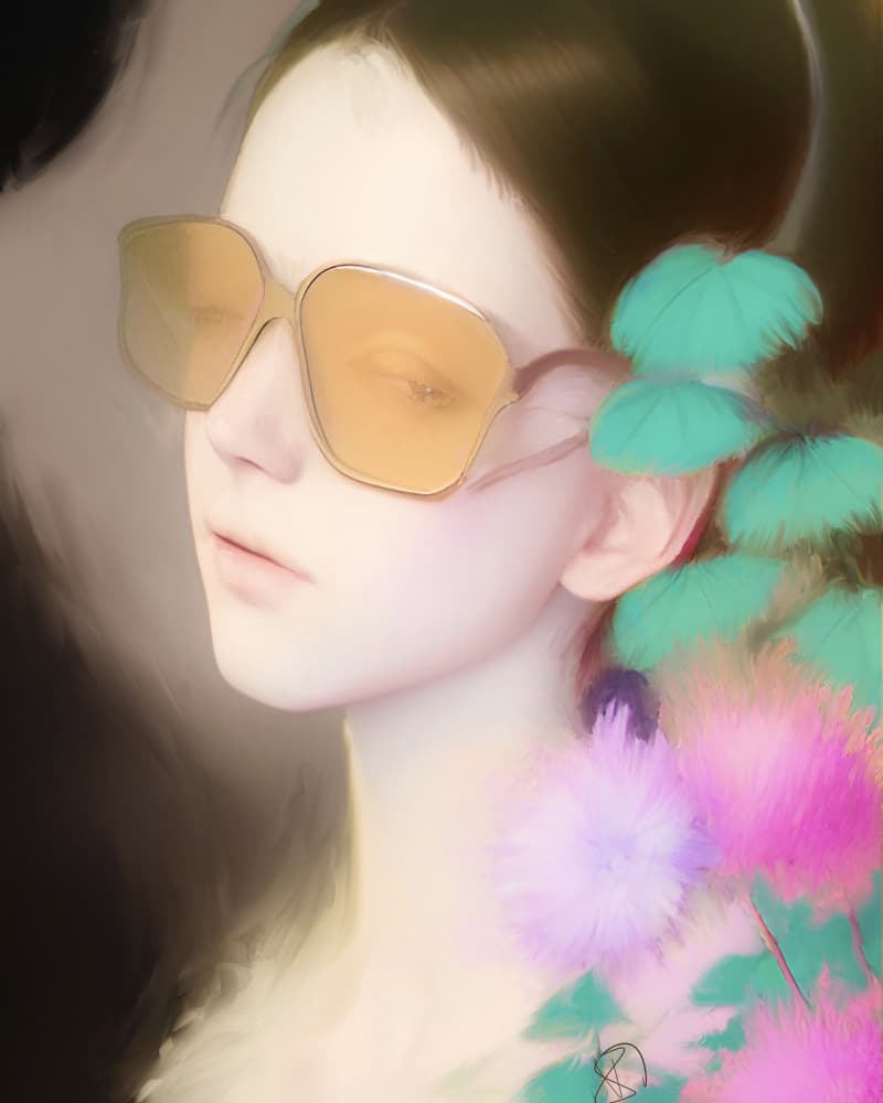 Serene Fashion Floral Dream by Ruth Day — canvas wall art