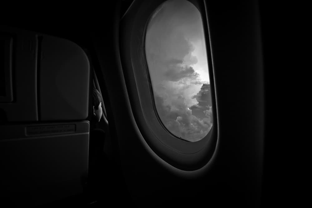 Flight Through Storm Clouds by Carmit Rozenzvig — canvas wall art