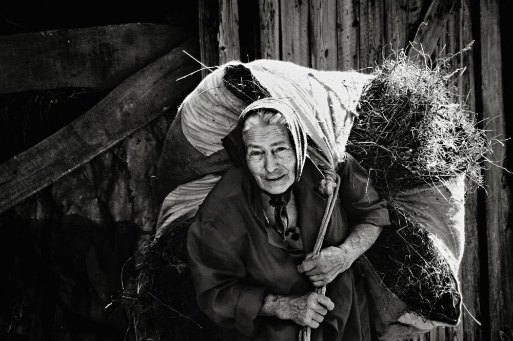 Smiling Rural Woman by Darko Cuder — canvas wall art