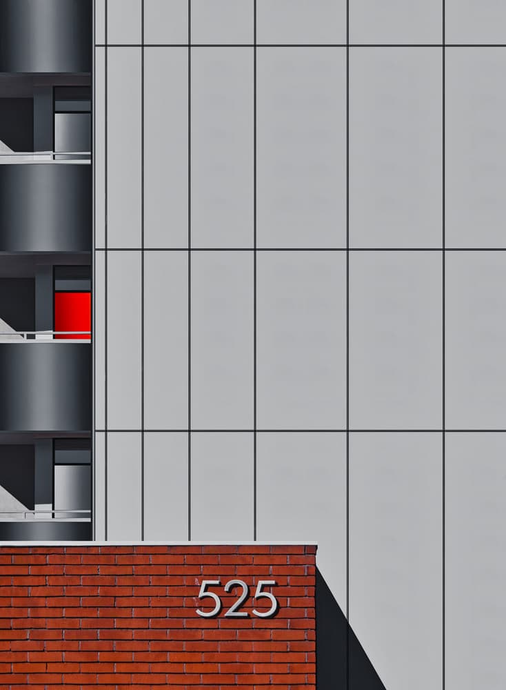 Red Door Number 525 by Roxana Labagnara — canvas wall art