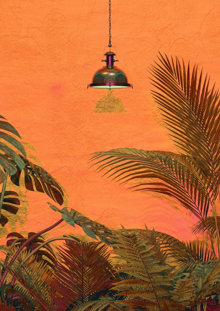 Golden Jungle Light by CosmoZach — canvas wall art