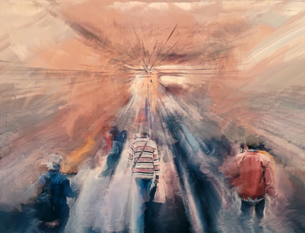 Path To The Light by Hesham Ragab — canvas wall art