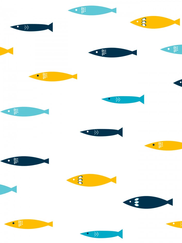 Playful Ocean Fish Pattern
