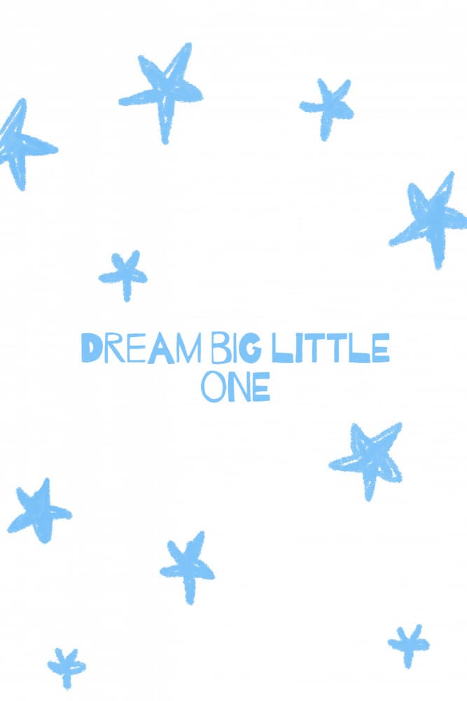 Dreambiglittleone by Treechild — canvas wall art
