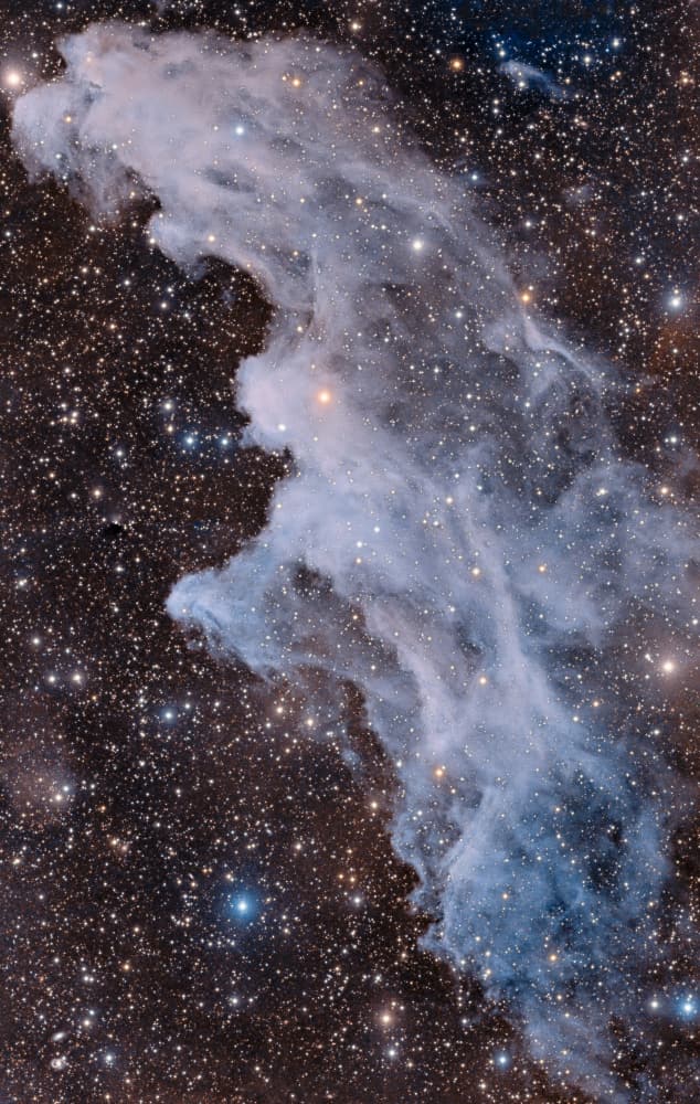 Celestial Nebula Swirl by Vikas Chander — canvas wall art