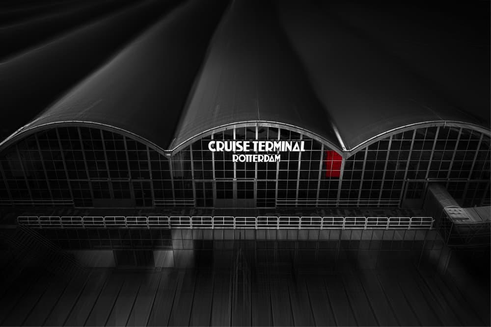 Rotterdam Cruise Terminal by Hans-Wolfgang Hawerkamp — canvas wall art