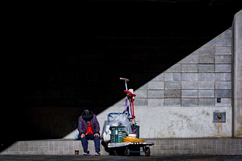 Solitary Urban Moment by Fengshou . Lin 林峰守 — canvas wall art