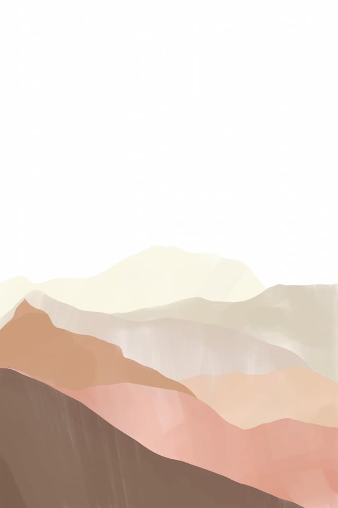 Soft Desert Layers by Melloi Art Prints — canvas wall art