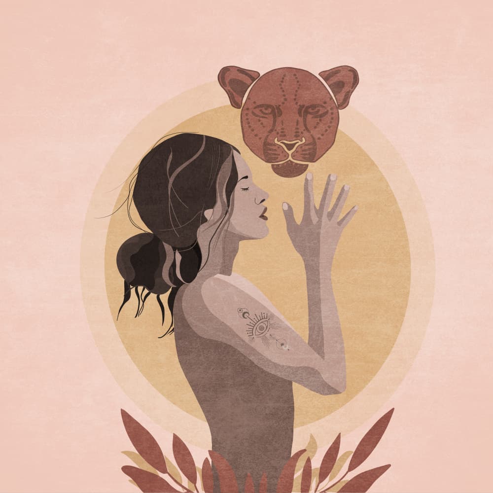 Spirit Connection by Emel Tunaboylu — canvas wall art