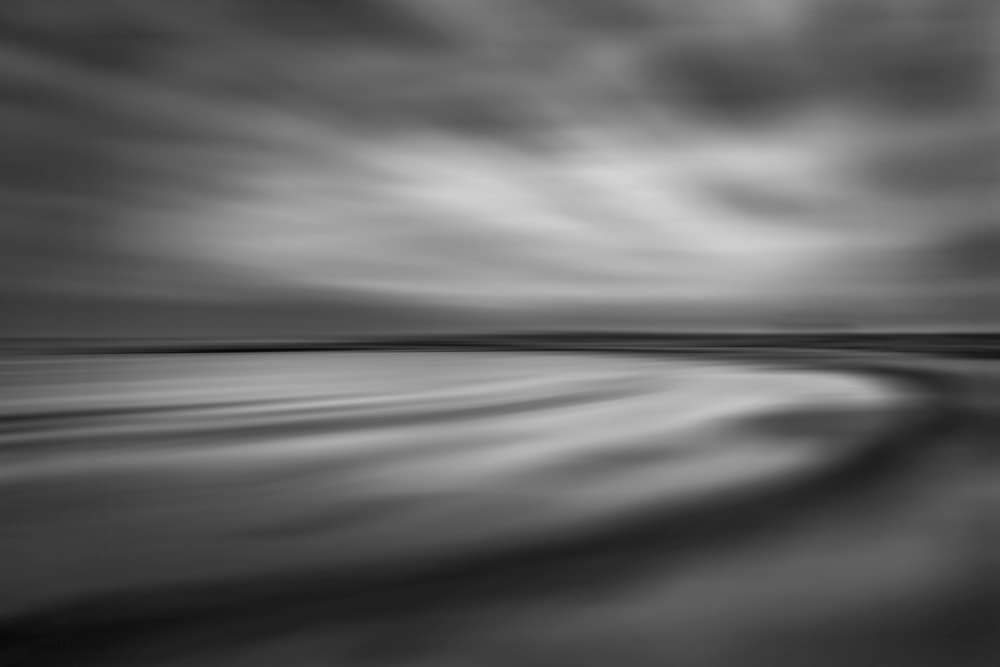 Abstract Ocean Flow by Petar Boskovski — canvas wall art