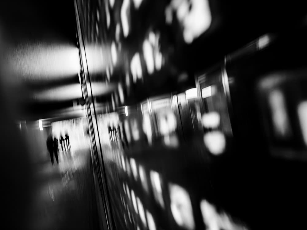 Blurred Urban Motion by Adam Dauria ☂ — canvas wall art
