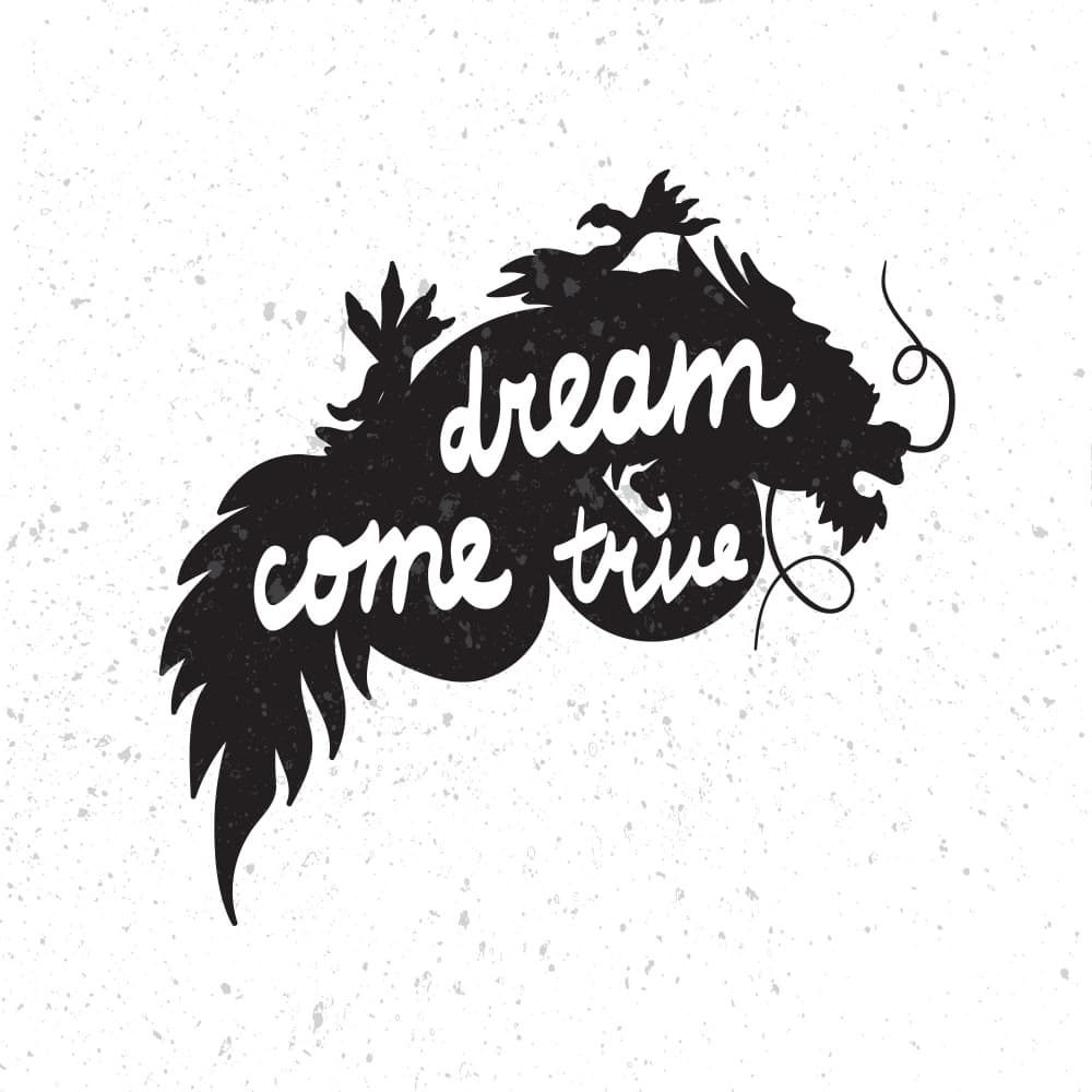 Dream Come True Dragon by Marika Barsrsind — canvas wall art