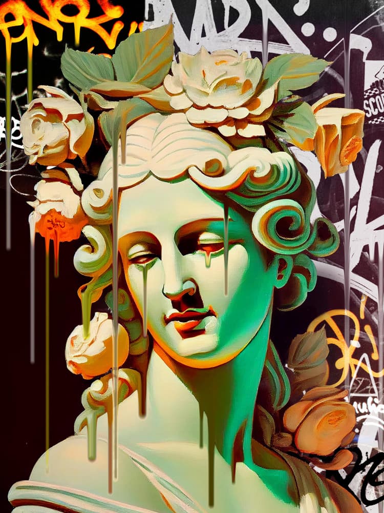 Sweet Urban Sadness by Dikhotomy — canvas wall art