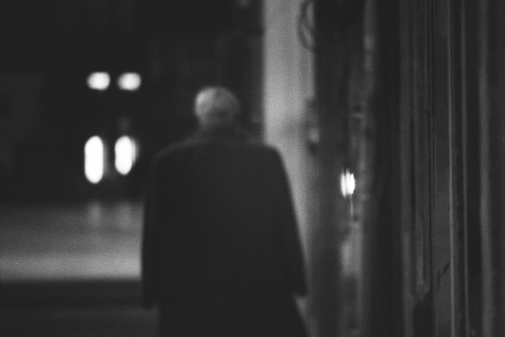 Solitary Night Walker by Paulo Abrantes — canvas wall art
