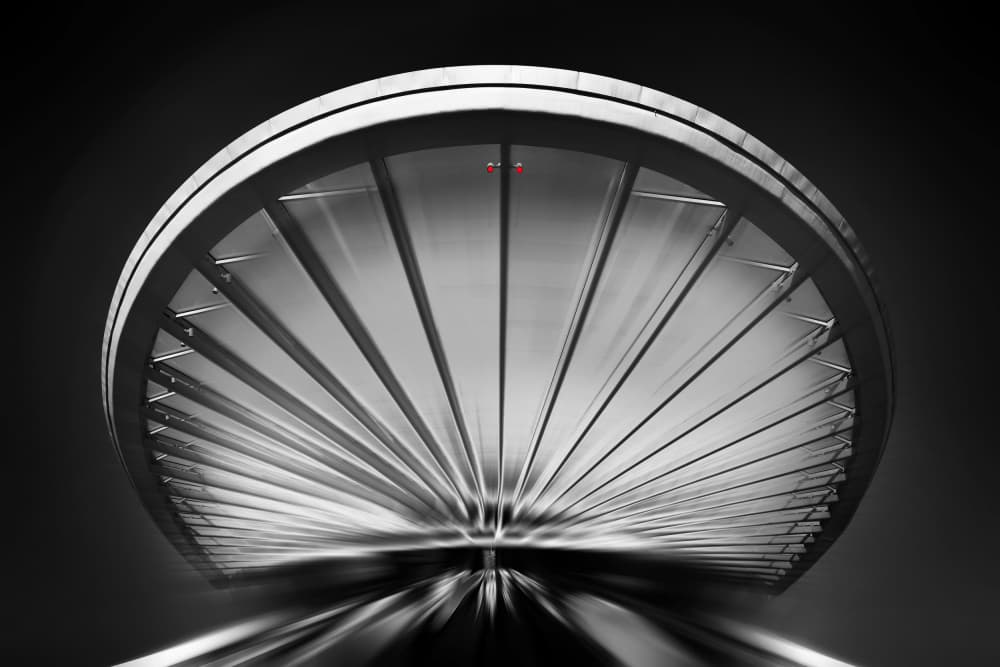 Urban Archway Motion by Hans-Wolfgang Hawerkamp — canvas wall art