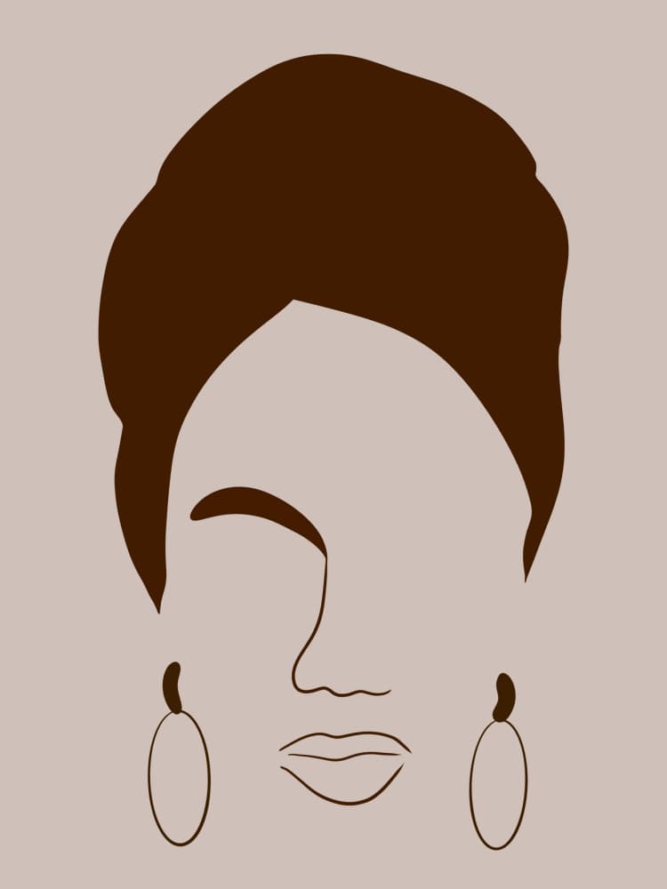 HEADWRAP by Carelle N'guessan — canvas wall art
