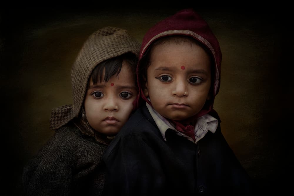 Serious Young Faces by Svetlin Yosifov — canvas wall art