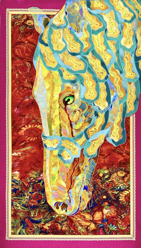 Vibrant Emotional Horse by Kostyantin Malginov — canvas wall art