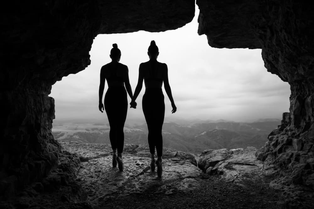 Holding Hands Journey by Arsen Alaberdov — canvas wall art