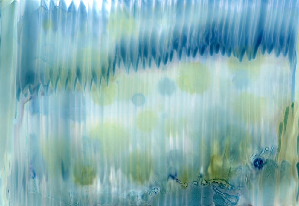 Liquid Blue Green by Breanna Megan Studio — canvas wall art