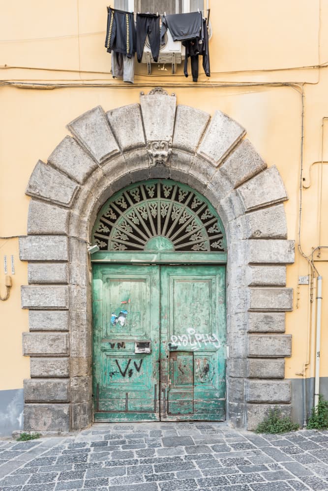Rustic European Doorway by Photolovers — canvas wall art