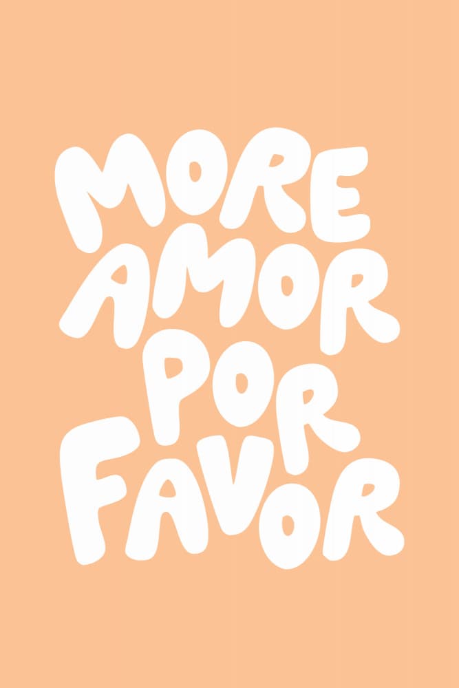 More Amor Por Favor by Brett Wilson — canvas wall art